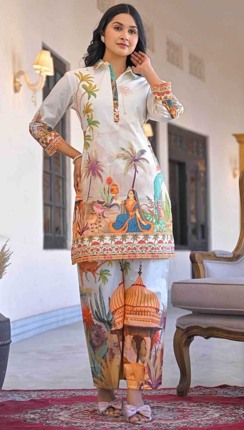 Soft Cotton Designer Kurti - MYLUXURY LANE ENTERPRISE